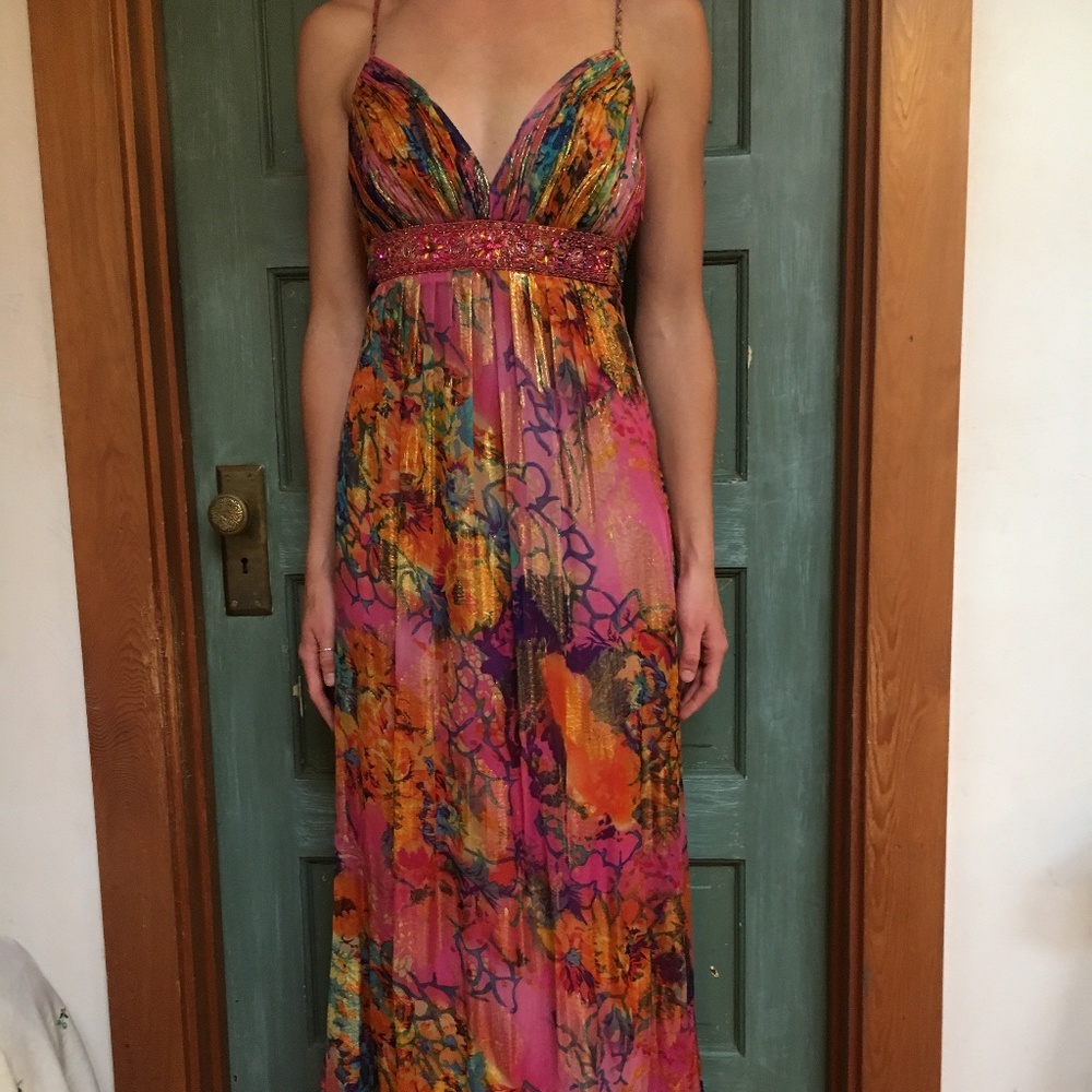 Sue Wong Gown / Summer Wedding  / Prom / Bohemian